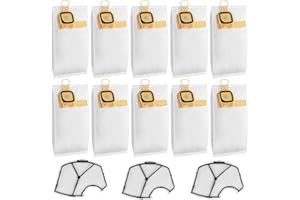 SUNNILA 13 Pack vk140 FP140 Sacchetti Compatibili con aspirapolvere Vorwerk Folletto VK140 VK150 Sacchi - 10 Sacchetti + 3 Filtri