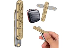 ASTRIVA Fidget Toys Erwachsene, Fidget Slider Toy Metall Top, Anti-Stress Sensorik EDC Finger Spielzeug für Büro & Zuhause, Fingerspielzeug für Stressabbau & Konzentrationshilfe, Geschenk für Kollegen