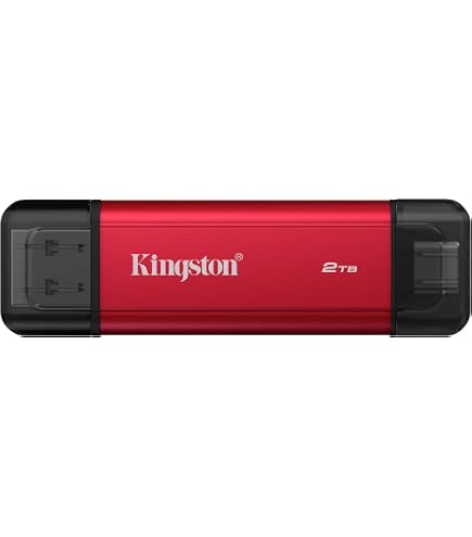 512GB Dual USB-A/C Portable SSD, Up to 1050MB/s USB 3.2 Gen 2 SPSD