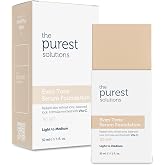 The Purest Solutions Cilt Tonu Eşitleyici & Leke Karşıtı Serum Fond&ouml;ten SPF 50, 30 Mililitre &ndash; A&ccedil;ık/Orta Ton