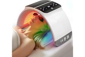 BestQool LED-Lichttherapie – 6 Farben mit Rotlichtlampe LED, SPA Salon Gerät