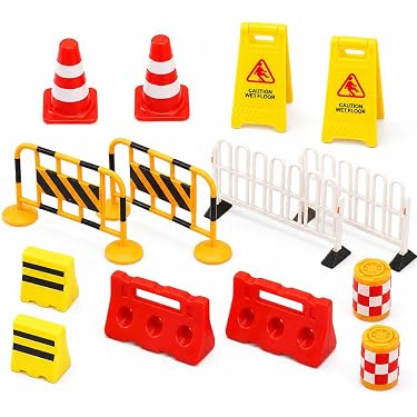 Set 6 panneaux de signalisation