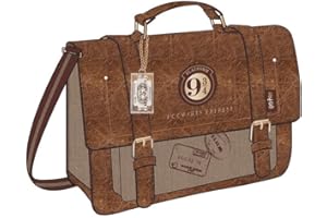 CERDÁ LIFE'S LITTLE MOMENTS Damska torba Satchel Cartera Bandolera de Harry Potter-Licencia Oficial Star Wars, Marrón, brązowy, m