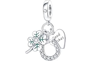 YIXUAN Perle en argent 925 compatible avec les bracelets Pandora Bijou cadeau pour femme idée cadeau pour maman, voyage ou anniversaire