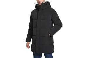 Pioneer Camp Herren Winterjacke Lang Winddicht Wasserdicht Warme Daunenjacke Winter Outdoor Parka Jacke mit Kapuze
