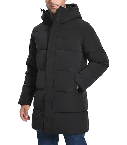 Parka Travail Homme Hiver Parka Matelassée LMA LMA00564 - Multipoche, Noir - Taille 3 - Veste Chaude Urbaine
