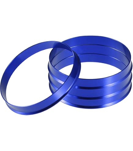 WHEEL CONNECT Set Di 4 Anelli Di Centraggio Mozzo Da 74,1 A 64,1 Mm In ABS, Per Cerchi Aftermarket - 3