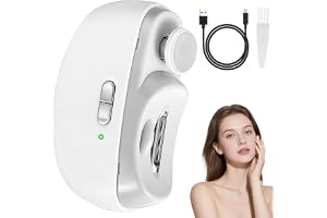 Electric Nail Clipper and Automatic Nail Trimmer with LED Light, 2-Speed Rechargeable Nail File, 2-in-1 Safe Fingernail Cutter and Portable Manicure Tool for Kids, Elderly, and Adults