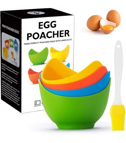 Disposable Egg Poaching Bags - Easy Stovetop Poacher Bags For Perfect Poached Eggs