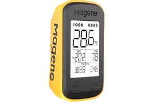 Magene C206Pro komputer rowerowy wodoodporny żółty komputer rowerowy GPS bezprzewodowy monitor rowerowy Smart Road 1,9-calowy ekran LCD