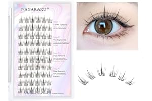 NAGARAKU Selfgrating DIY Lashes, Słonecznikowe Rzesy Indywidualne PrzedłUżAnie Rzęs Klaster DIY Fałszywe PrzedłUżAnie Rzęs Klaster Bonded 0,07 C 10-12-14 Mix MięKki Naturalny Makijaż Rzęs