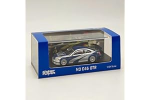 Ghost Player 1:64 für M3 E46 GTR von DCM Diecast Modellauto Miniatur Limited Collection Auto Spielzeug Geschenk