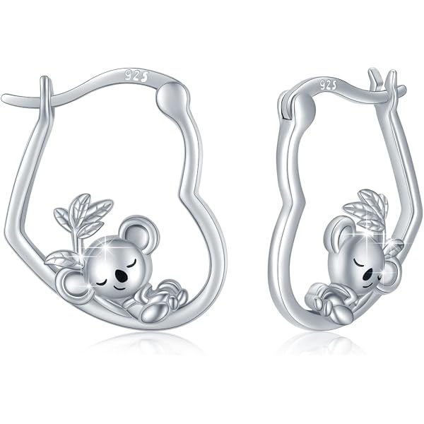 Fille Boucles D'Oreilles Vache Highland Argent 925 - Cadeau Original Femme Fille Boucles D'Oreilles Vache Highland Argent 925 - Cadeau Original Femme