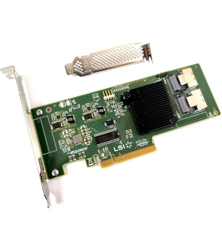 LTronics LSI SAS 9205-8i PCI-E SAS2308 interne controllerkaart, 8-poorts SATA 6 Gbs