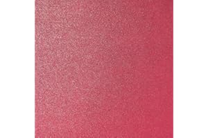 SYNTEGO Emporer's Lot de 10 feuilles de papier cartonné décoratif double face A4 290 g/m² Rouge nacré