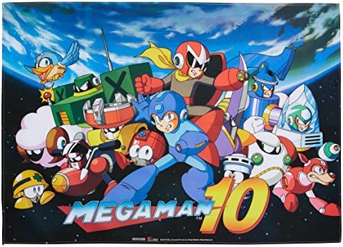 Fabric Poster - Mega Man 10 - New Mega Man 10 Key Art Wall Scroll ge77676
