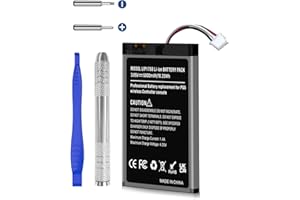 QUZMO LIP1708 Batterie pour Sony contrôleur PS5, 5000mAh Haute Capacité Batterie de Remplacement pour PlayStation 5 DualSense CFI-ZCT1W avec kit de Réparation