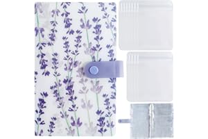 CREATCABIN Schmuck Organizer Buch Jewry Book Reise Schmuckaufbewahrungsetui 120 Fach Mit Transparentem PVC Jewry Touche Ohrring Ringe Halsketten Organizer Für Reisen Frauen 12.5x10cm