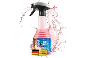 DR. WACK - S100 Nettoyant pour jantes de moto 500 ml - Spray avec formule gel - Nettoyage doux et efficace - Dégraissant pour chaînes - Très économique & sans acide - Entretien Premium