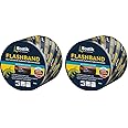 Bostik Flashband Self Adhesive Flashing Tape for Roofs, Provides an Instant Watertight Seal, Colour: Grey, 50mm x 10m (Pack of 2)