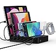 SooPii USB Charging Station, Multiple USB Charger Station for Multible Devices, mixed Cables Included, Charging Organizer for Phones,Tablets, and Other Electronics