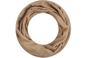 Majea Loop Alice schmaler Damen-Schal Loop Frühlingsschal Schlauchschal Rundschal Tuch uni unisex unifarben einfarbig Halstuch