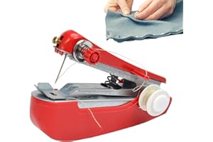 TEDIOUS Handnähmaschinen | 1 Stück/2 Stück Mini Nähmaschine | Schnurlose tragbare Handnähmaschine DIY | Manuelle Nähmaschinen Nähzubehör für Anfänger
