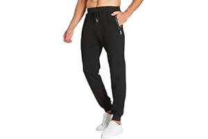 ZOXOZ Pantaloni Sportivi Uomo Cotone con Tasche