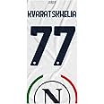 SSC NAPOLI Kvara Beach Towel, Unisex Adult, White