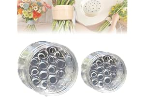 GETEAWILY Porta Stelo per Fiori | Porta Stelo A per Vasi | Porta Manico A | Supporto per Stelo per Fiori A Trasparente | Arte Floreale Fai da Te | Regalo di Bouquet