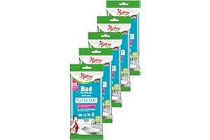 ‎POLIBOY ... PFLEGT WIE NEU Poliboy - XXL Bad Feuchttücher - Kraftvolle & gründliche Reinigung - entfernen Kalk, Schmutz und Seifenreste - 5 x 24 XXL Tücher - Made in Germany