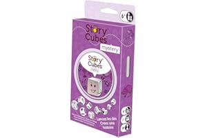 Zygomatic | Story Cubes: Misterio | Juego de Dados para Contar Historias | Creatividad | A Partir de 6 Años | A Partir de 1 Jugador | 10 Minutos por Partida | Multilenguaje (Incluye Español)