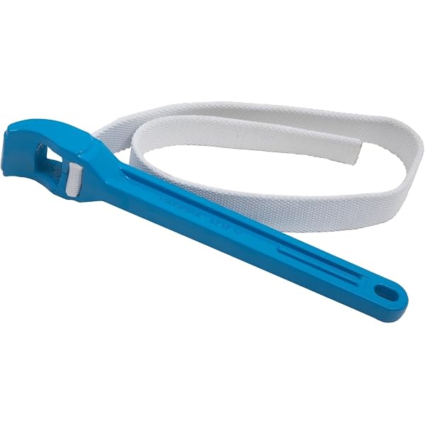 Titan 12-Inch Strap Wrench – Non-Marring Nylon Belt, 36" Strap For Removing Filters, Caps & Round Objects Without Scratching