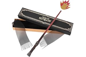 YLWZZ Magic Zauberstab Set, Zauberstäbe basteln mit Zauber, Magical Wand Schön verpackt in Einer Geschenkbox, für Hexenkostüm Cosplay Party Kostüm Zubehör