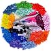 Produktbild SNAPS SNAP Zange + 300 Set T5 Druckknoepfe Druckknopf in 20 Farben fuer Scrapbook Naehen Basteln
