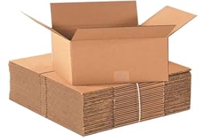 TRENDWEARZ 10 piece (9x6x4 Inch) Brown Cardboard Shipping Boxes Postal MAILING Gift Packet Royal Mail Parcel Carton