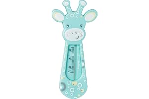BabyOne flytande badtermometer design: Giraff, babysäker, analog