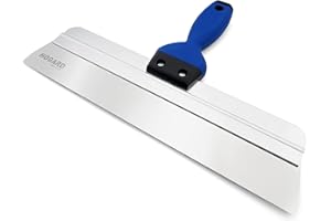 HOGARD 14" Taping Knife | Made of Stainless Steel with a Soft Grip | Perfect Plastering Tool | Made in EU