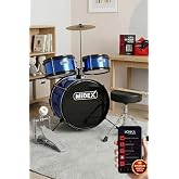 Midex CD300X-BL Acoustic Children's Drum Drum Set Full Set for Ages 5-14
