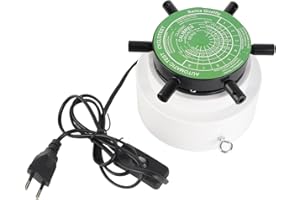 EUJGOOV 6-ramienny rotomat do zegarków automatyczny, mechaniczny zwijacz, narzędzie do naprawy zegarków, wtyczka EU, AC 250 V