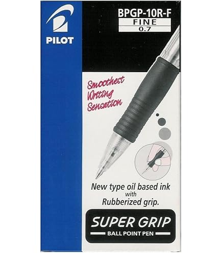 PILOT G-1 Penna A Sfera Inchiostro Gel Nero, Punta Sottile, Confezione Da 12 - 5