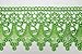 Produktbild Altotux 3 Bright Lime Green Embroidered Floral Scalloped Venice Lace Trim Victorian Guipure Sewing Supplies By Yard (UB004) by Altotux