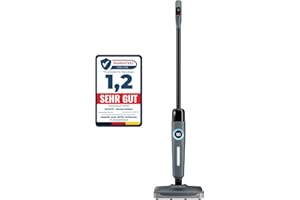 Achaté Steam Cleaner - Steam Cleaner for Tiles, Carpet and Laminate - Steam Mop for Hygienic Floor Cleaning - Removes up to 99.9% of Bacteria and Viruses, for All Floors