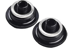 ZYWUOY Juego de adaptadores de eje pasante QR de conversión de componentes de bicicleta diseñado para compatibilidad con bujes (9 x 100 mm)