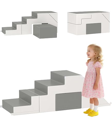 MINENICE Blocs De Construction Mousse 7 Pièces Style Noël - Aires De Jeux Intérieures Enfants