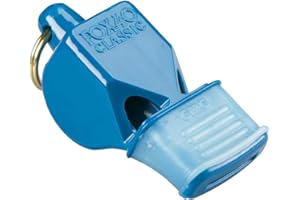 Fox 40 - Silbato CMG con Boquilla Acolchada Antideslizante, Azul