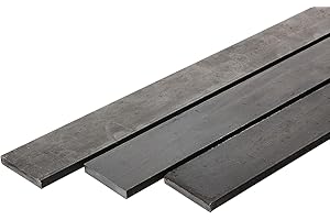 GENERISCH WST 1.0038 S235JRG Flat Iron / Black (60 x 5 mm, Length: 2000 mm)