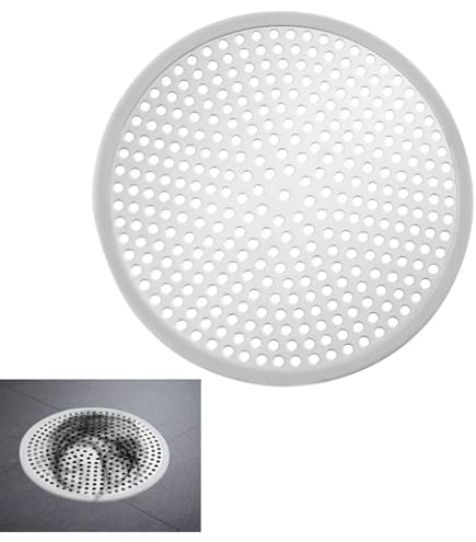2 Pezzi Filtro per Lavello da Cucina in Acciaio INOX, 11 cm di Diametro