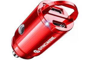 Syncwire 90W Zapalniczka Usb C & Adapter Samochodowy Usb [Pd 45W & Qc 45W] Super Mini Metalowa Ładowarka Samochodowa Usbc Szybkie Ładowanie Kompatybilny Z iPhone, Google Pixel, Samsung