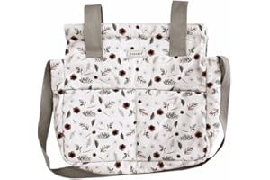 Cosamui Bolso para Carro de bebé de Paseo - Universal - Gran Capacidad - Bolsillos Exterior e Interiores (Petite)